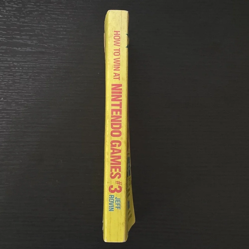 Vintage 1990 How to Win at Nintendo Games #3 Jeff Rovin Paperback Good Condition